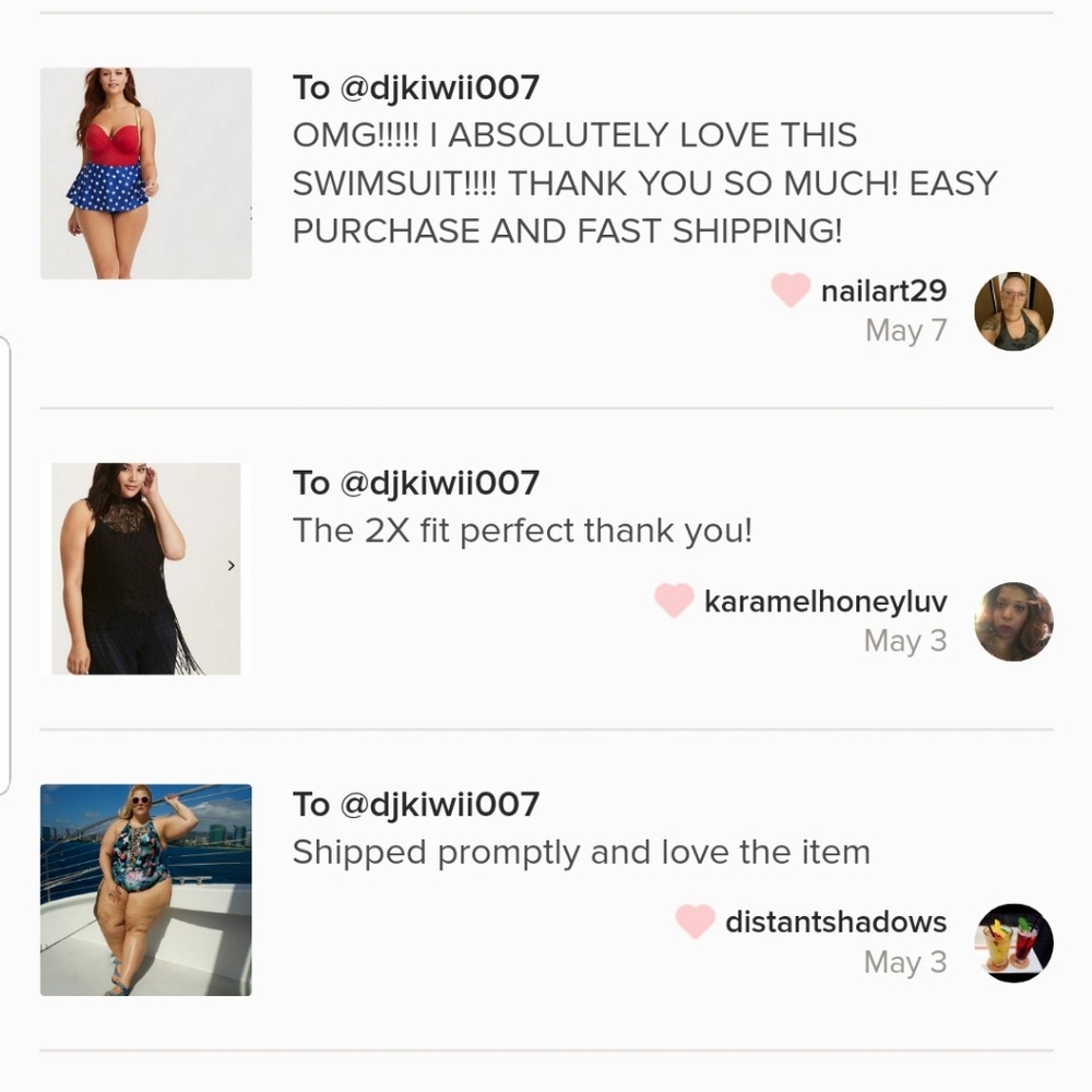 *SOLD*New 6x Torrid Polka Dot Mesh Peplum Swimsuit - Picture 7 of 8